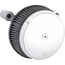 Big Sucker™ Stage I Air Filter Kit — Round, Chrome