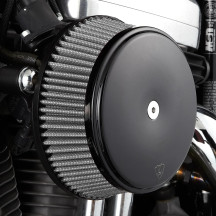 Big Sucker™ Stage I Air Filter Kit — Round, Black