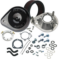 Teardrop Air Cleaner Kit — CV, Black Gloss