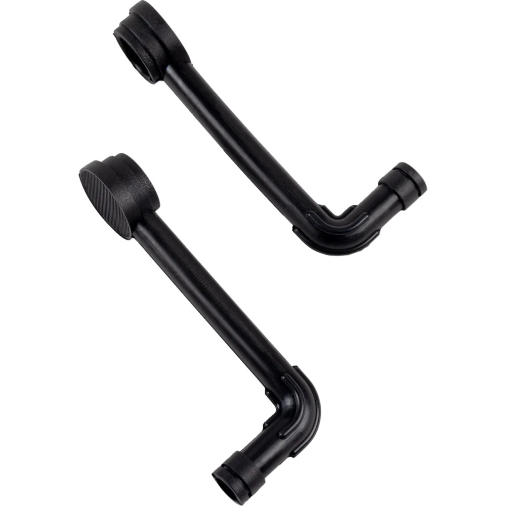 Breather Tubes — Sportster, Black
