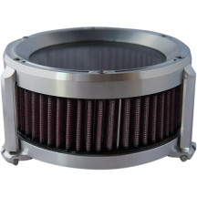 Assault Charge High-Flow Air Cleaner — Silver