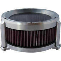 Assault Charge High-Flow Air Cleaner — Silver