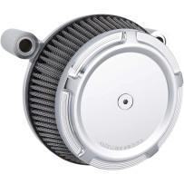 Big Sucker™ Stage I Air Filter Kit — Round, Chrome