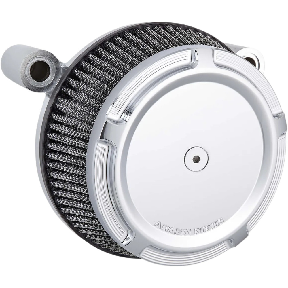 Big Sucker™ Stage I Air Filter Kit — Round, Chrome