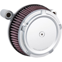 Big Sucker™ Stage I Air Filter Kit — Round, Chrome