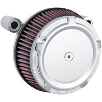 Big Sucker™ Stage I Air Filter Kit — Round, Chrome