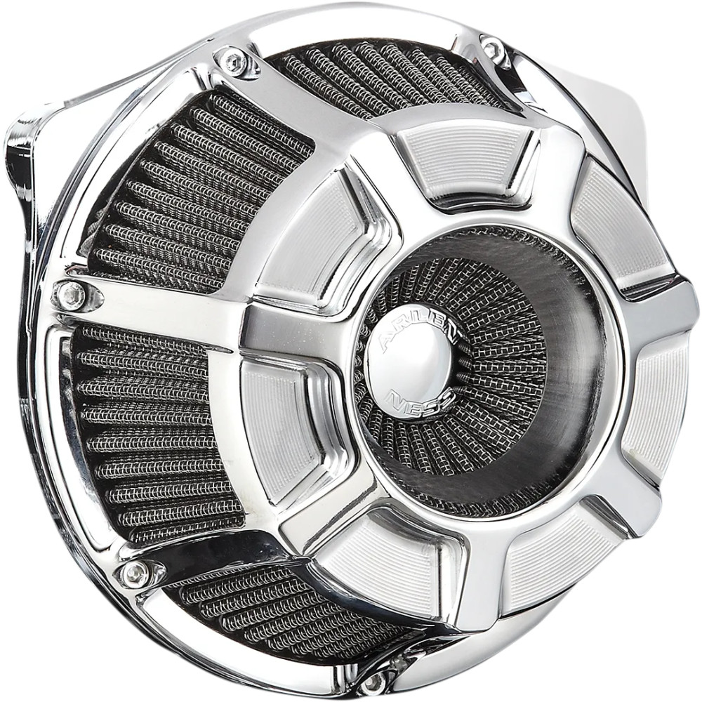 Inverted Series Air Cleaner Kit — Chrome