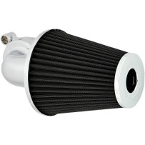 Monster Sucker® Air Cleaner Kit — Cone, Chrome