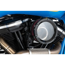 Assault Charge High-Flow Air Cleaner — Round, Billet aluminum, Machined