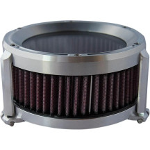 Assault Charge High-Flow Air Cleaner — Round, Billet aluminum, Machined