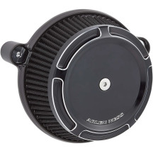Big Sucker™ Stage 1 Air Filter Kit — Black, round, CNC billet aluminum