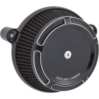 Big Sucker™ Stage 1 Air Filter Kit — Black, round, CNC billet aluminum
