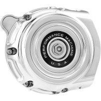 Vintage Air Cleaner — Round, Chrome