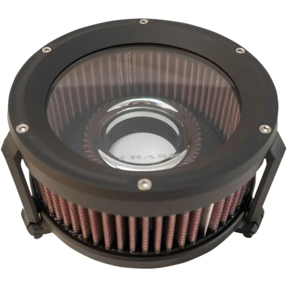 Assault Charge High-Flow Air Cleaner — Round, Black
