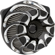 Inverted Series Air Cleaner Kit — Black anodized