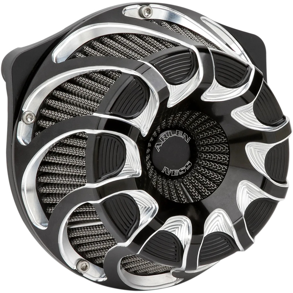 Inverted Series Air Cleaner Kit — Black, Anodized