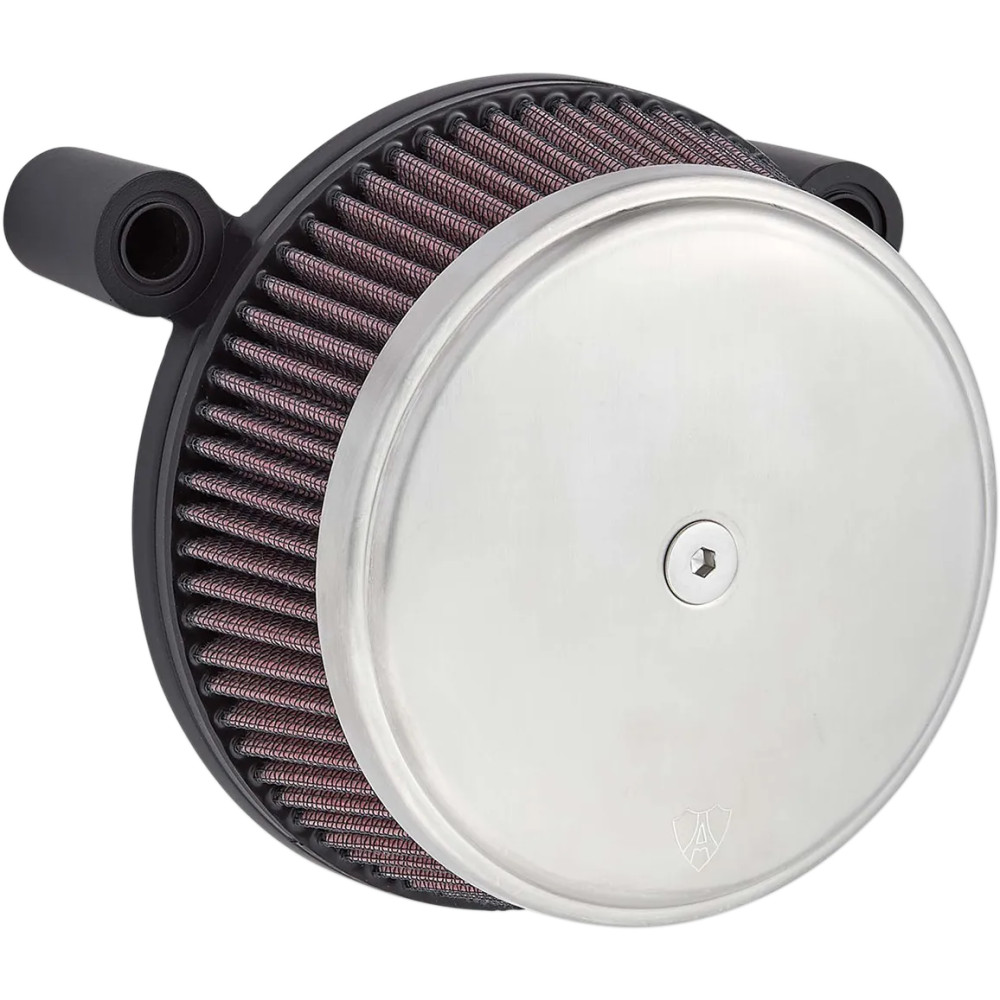 Big Sucker™ Stage I Air Filter Kit — Round, Brushed stainless