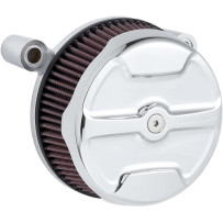 Big Sucker™ Stage I Air Filter Kit — Round, Chrome