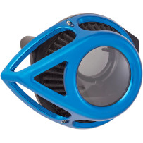 Kit de filtro de aire Clear Tear — Azul anodizado