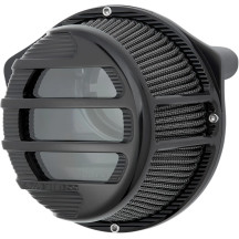 Kit de filtro de aire Side Kick — redondo, negro