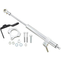 Steering Damper Kits — Chrome, Satin, Kit