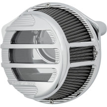 Sidekick Air Cleaner Kit — Round, Chrome