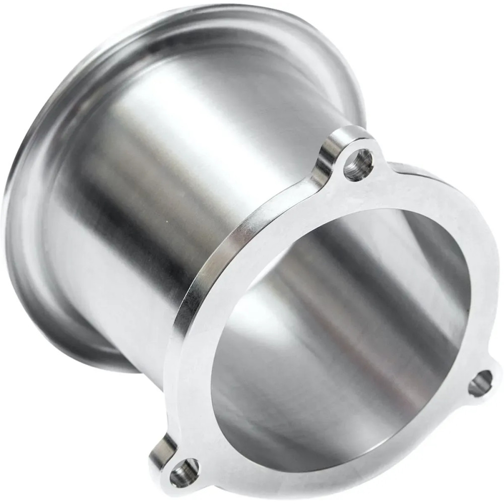 3" trompeta de admisión — 4" diámetro ext., 62 mm diámetro int., patrón de pernos M8