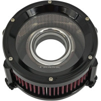 Assault Charge High-Flow Air Cleaner — Round, Black