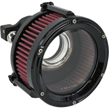 Assault Charge High-Flow Air Cleaner — Round, Black