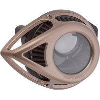 Kit de filtro de aire Clear Tear — acabado titanio