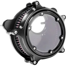 Vision Filtro de aire — Redondo, Plateado