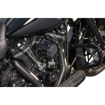 Filtro de aire Crossfire — negro, redondo