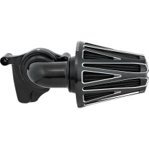 Filtro de aire Monster Sucker — negro, anodizado, aluminio CNC billet