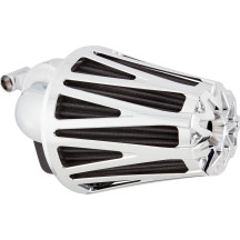 Monster Sucker Filtro de aire — Cromo, aluminio mecanizado CNC