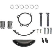 Kit de herrajes para filtro de aire — Cromo, Inverted Series