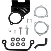 Kit de filtro de aire Tuned Induction — Negro brillo, Redondo