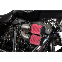 Kit de filtro de aire Tuned Induction — acero inoxidable
