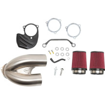 Kit de filtro de aire Tuned Induction — acero inoxidable