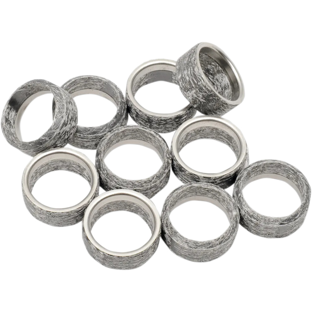 Exhaust Gaskets — Exhaust Interconnect, 10-pack, DRAG SPECIALTIES, 01-0149