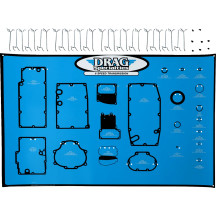 Tablero de juntas — 48" x 32", tres por tablero 4'×8', 6 velocidades