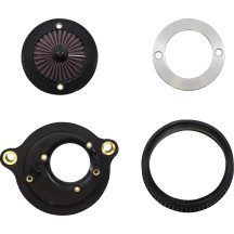 Air Stinger Stealth Air Cleaner Kit — Ring, Chrome