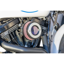 Air Stinger Stealth Air Cleaner Kit — Black, Chrome