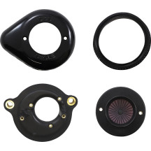 Air Stinger Stealth Air Cleaner Kit — Teardrop, Black