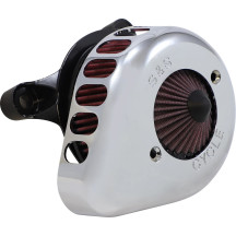 Air Stinger Stealth Air Cleaner Kit — Teardrop, Chrome