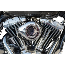 Air Stinger Stealth Air Cleaner Kit — Teardrop, Chrome