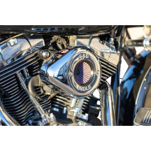 Air Stinger Stealth Air Cleaner Kit — Teardrop, Chrome