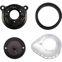 Air Stinger Stealth Air Cleaner Kit — Teardrop, Chrome