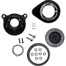 Air Stinger Stealth Air Cleaner Kit — Teardrop, Black