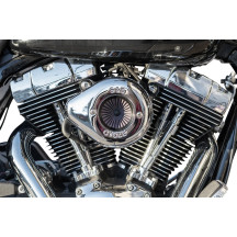 Air Stinger Stealth Air Cleaner Kit — Teardrop, Chrome