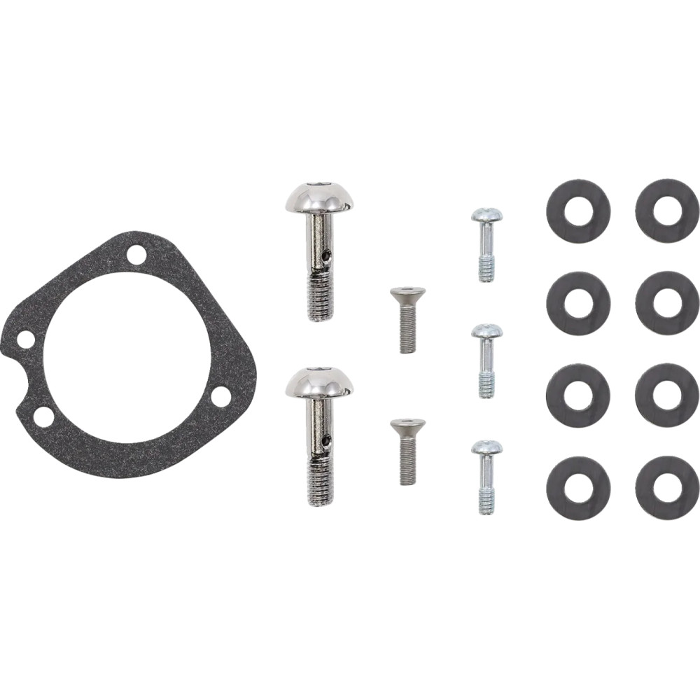 Air Stinger Stealth Air Cleaner Kit — Black, Chrome